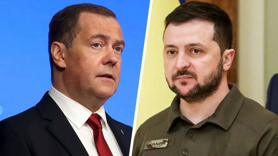 Daily Express назвала зловещим призыв Медведева к США решить вопрос с Зеленским
