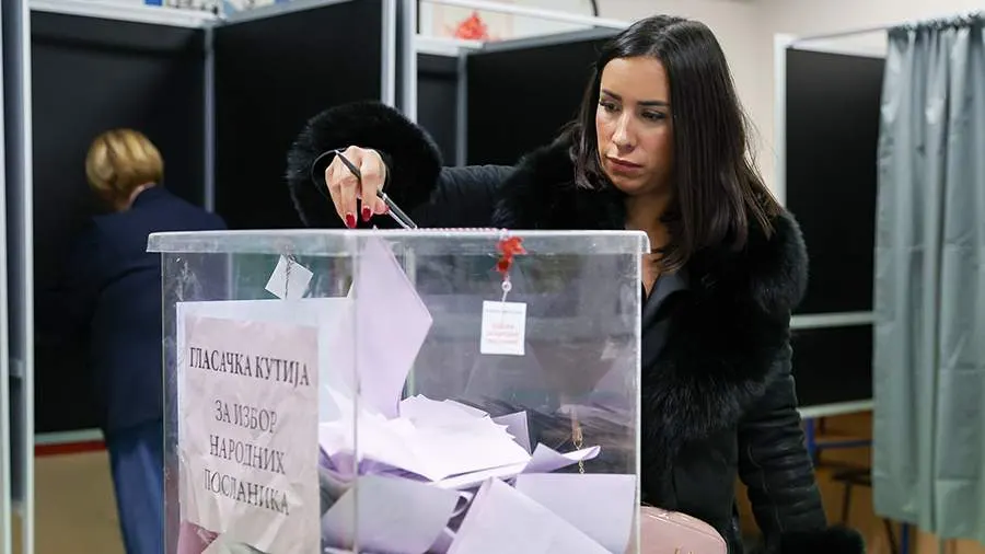 «Студенческий список» набрал 52,54% после обработки 96,2% протоколов в Сербии