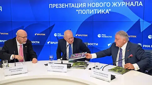 В Москве прошла презентация нового журнала политолога и телеведущего Дмитрия Саймса