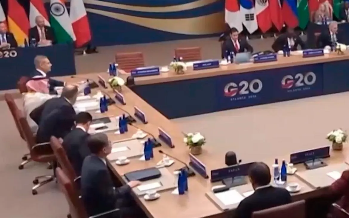 Началась встреча министров иностранных дел стран G20. Видео