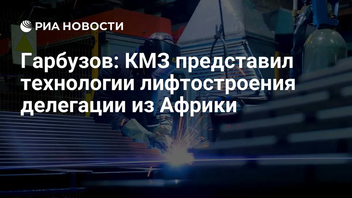 Гарбузов: КМЗ представил технологии лифтостроения делегации из Африки