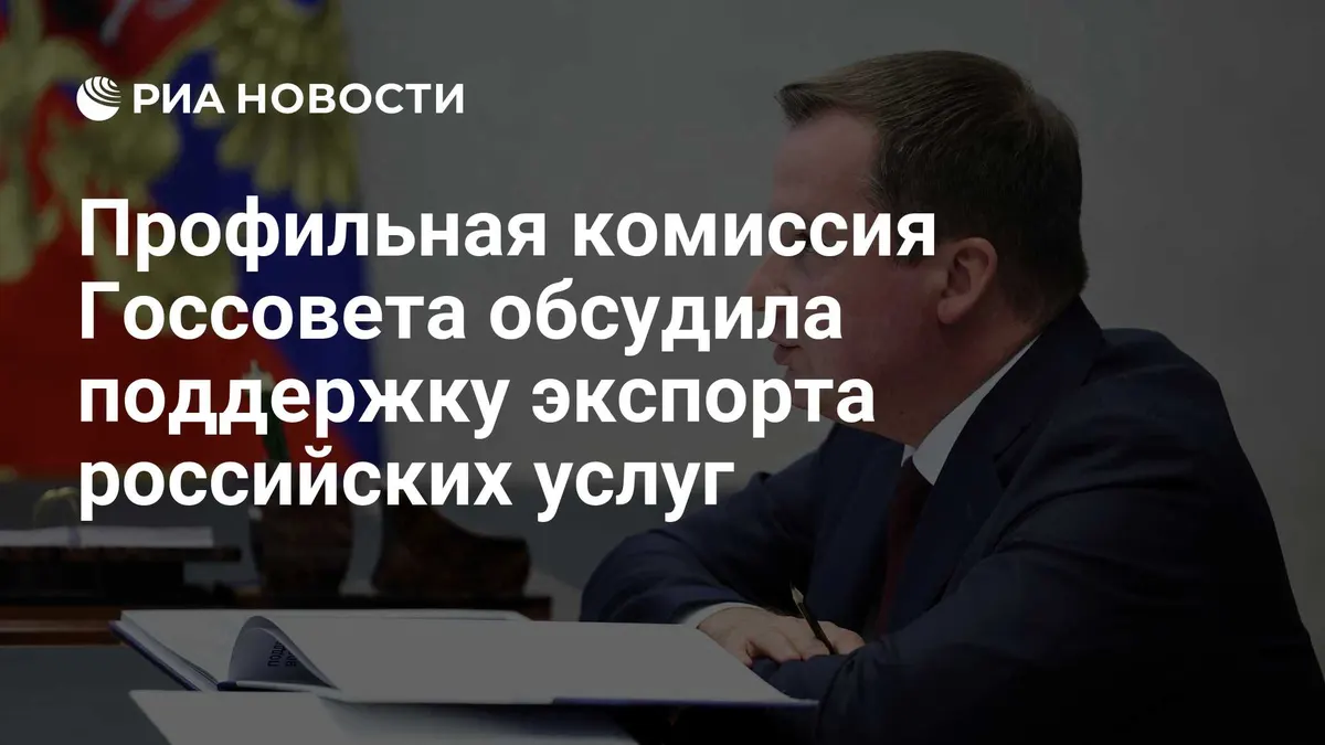 Профильная комиссия Госсовета обсудила поддержку экспорта российских услуг