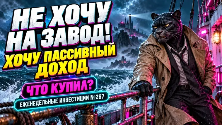 🔥 Еженедельные инвестиции. Что купил под пассивный доход?. Выпуск №267