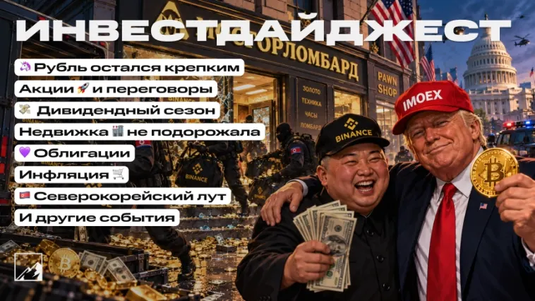 🚀 Рубль остаётся крепким, ралли в акциях замедлилось, МГКЛ решил дефолтнуться. Субботний инвестдайджест