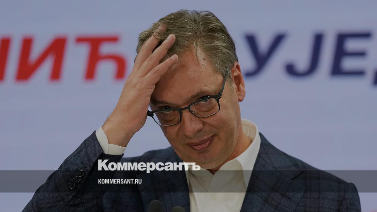 Косовские сербы хотят обвинить Вучича в госизмене